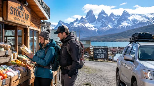 Stock up in Puerto Natales